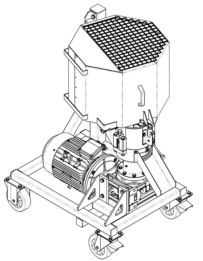 Pellet Mill - CAD Drawing
